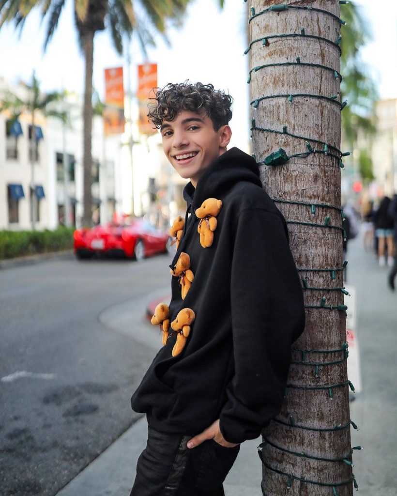 TikTok Star Nick Bencivenga in black hoodie