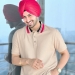 Rohanpreet Singh with Pink Turban and t-shirt