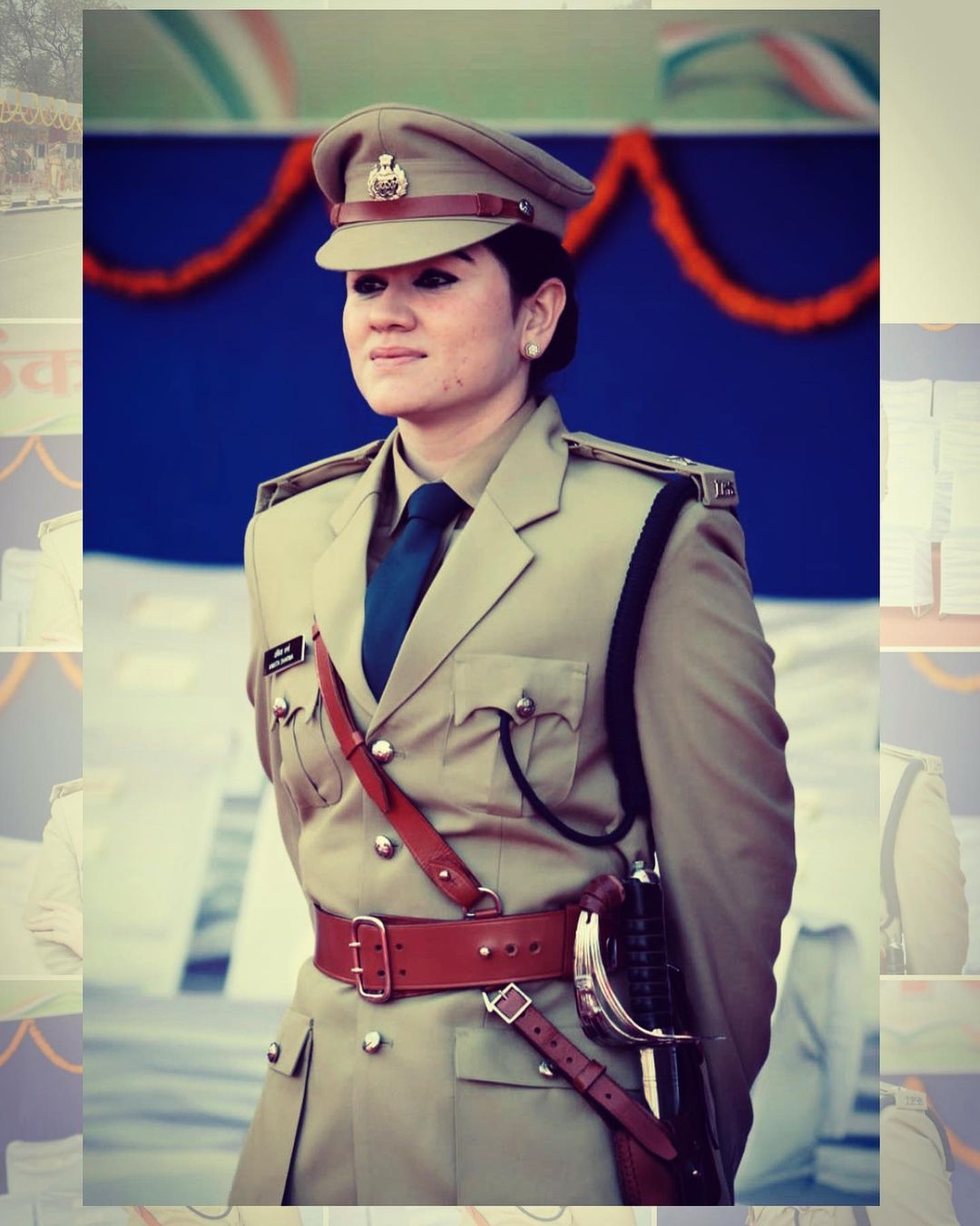 Ankita Sharma in uniform look