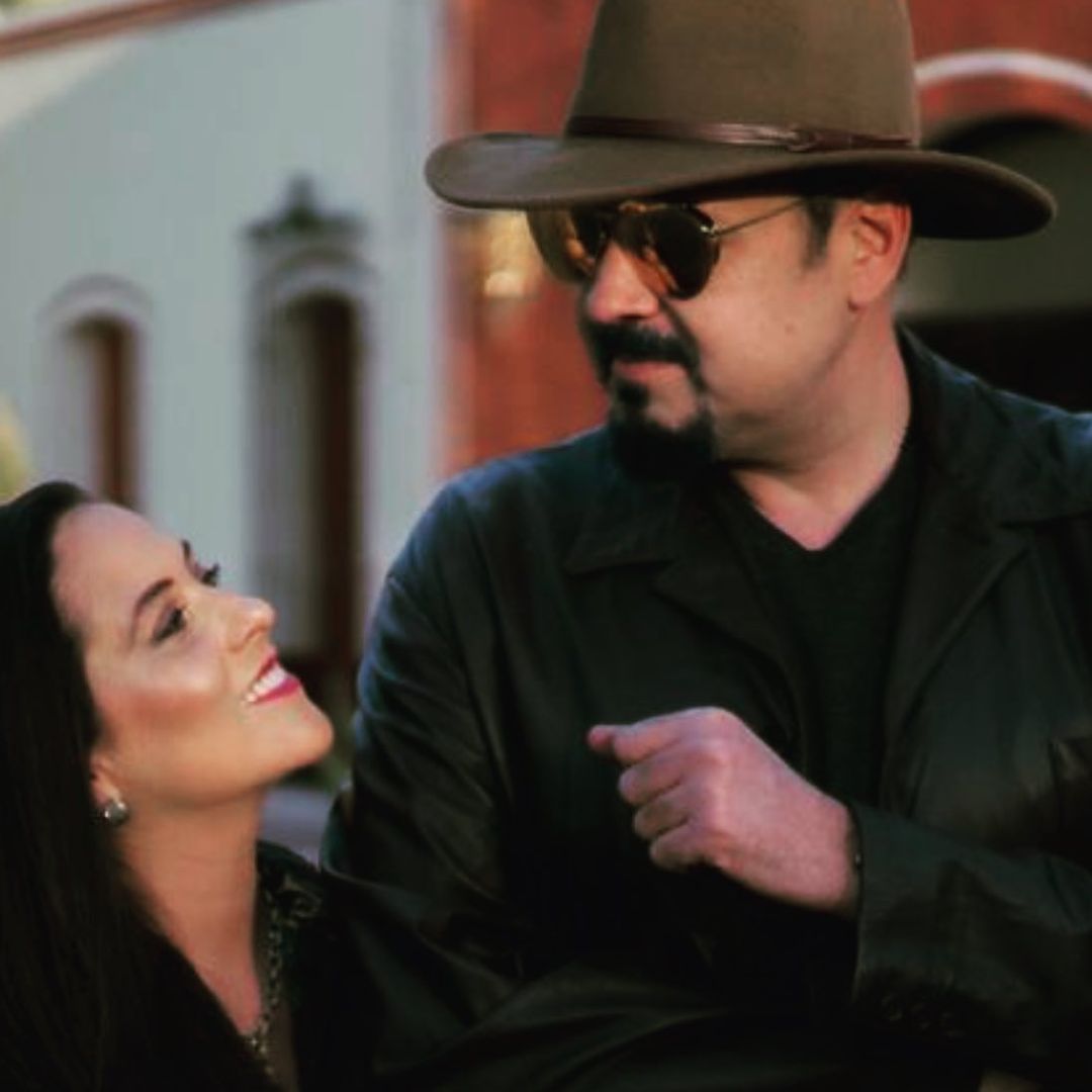 Aneliz Aguilar with Pepe Aguilar