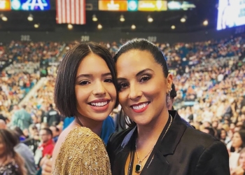 Aneliz Aguilar and her daughter Aneliz Aguilar