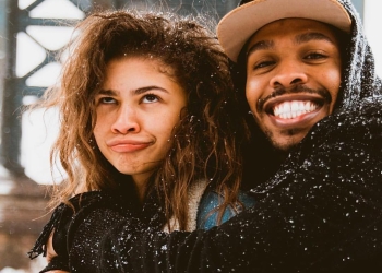 Zendaya Coleman with Julien Stoermer Coleman