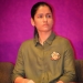 Naina Jaiswal in peanut color shirt