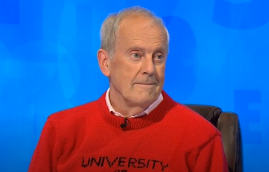 Giles Brandriff in red sweater
